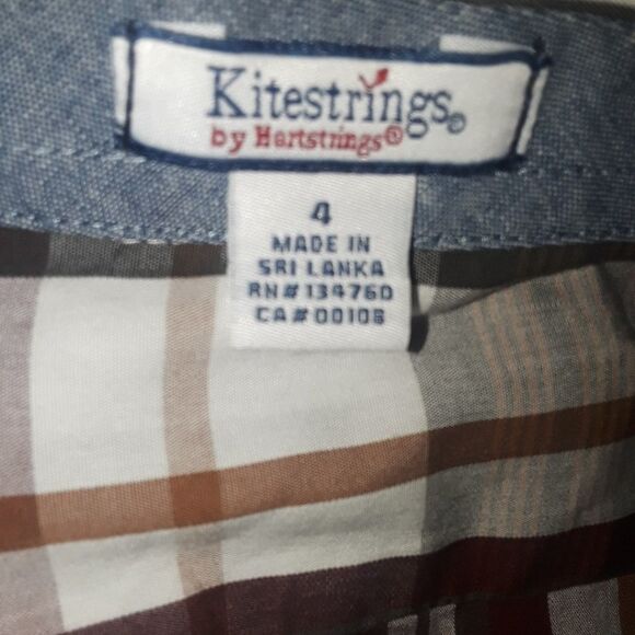 Hartstrings plaid button down - Picture 5 of 5